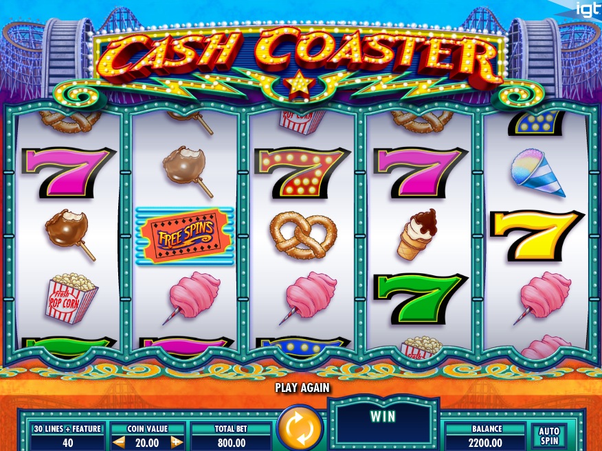 cash coaster игровой автомат