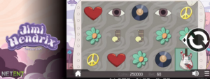 Sneak Peak Screenshots Of NetEnt's Jimi Hendrix Slot