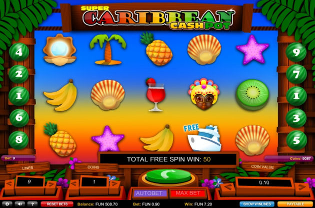 Super Caribbean Cashpot