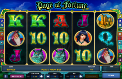 Page of Fortune Deluxe