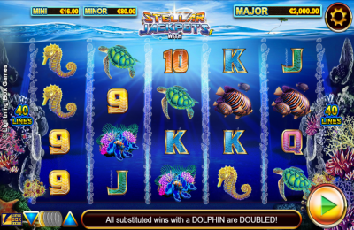 Stellar Jackpots With Dolphin Gold