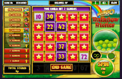 Slingo Rainbow Riches