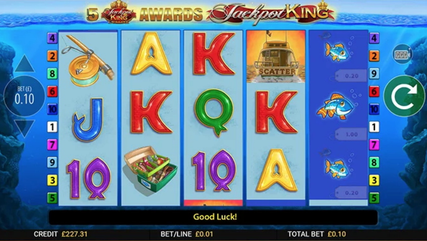 Fishin Frenzy Jackpot King Slot Machine Fishin Frenzy Jackpot King Slot Machine