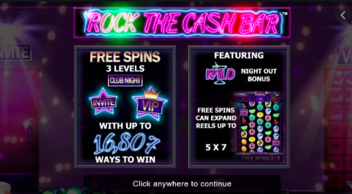Rock The Cash Bar