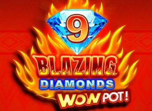 9 Blazing Diamonds WowPot