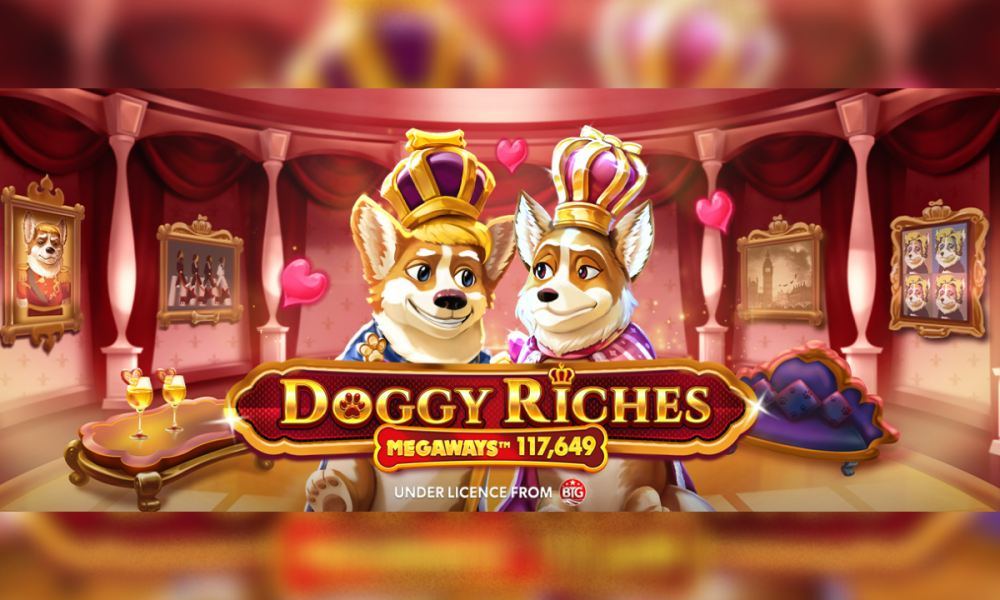 Join a Pair of Loved Up Royal Corgis Playing Doggy Riches Megaways