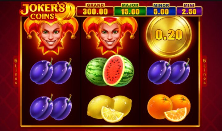 Joker Coins Hold and Win
