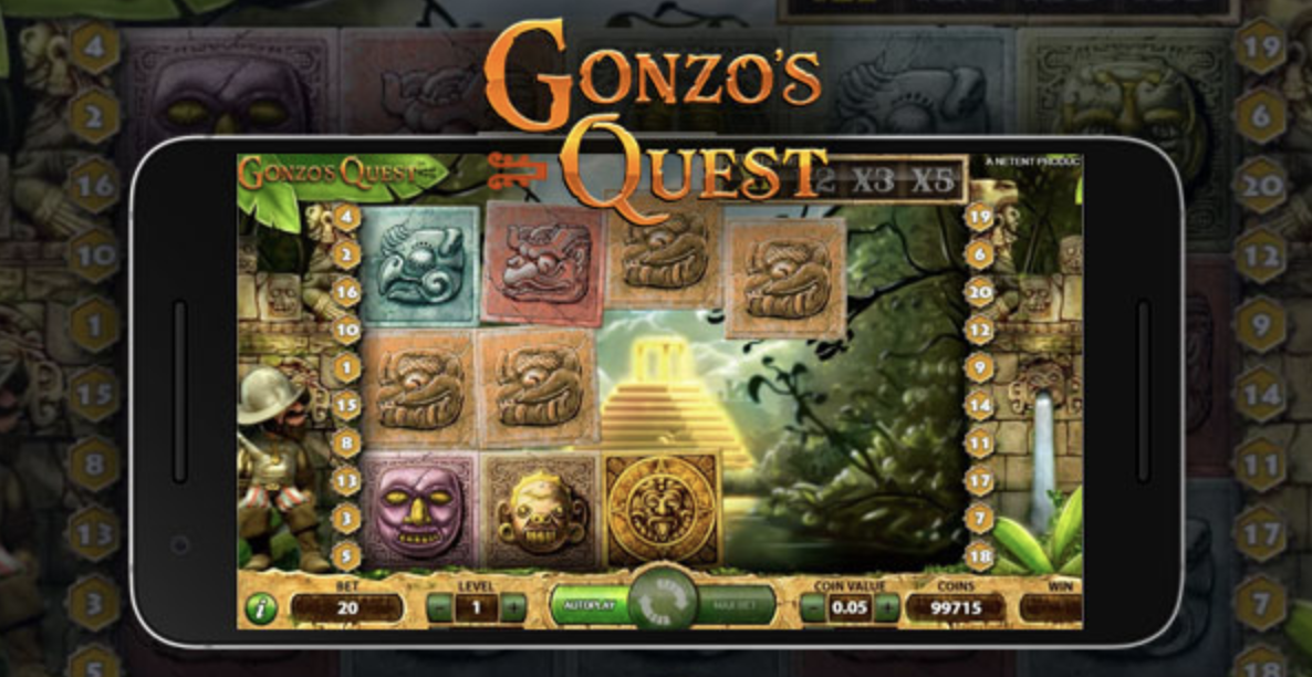 Gonzos quest on mobile