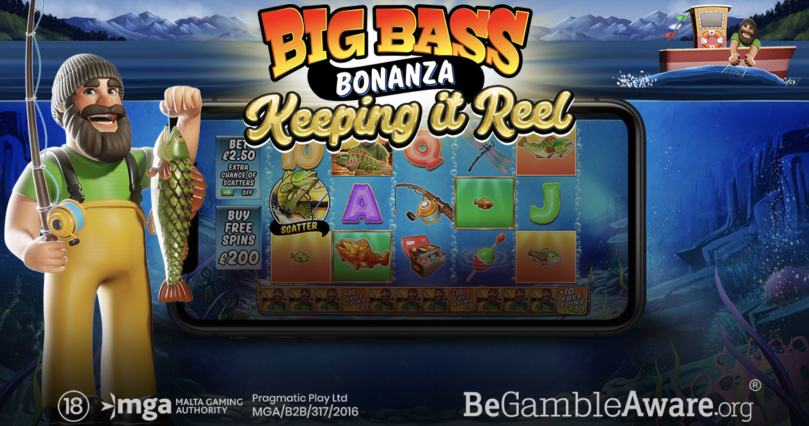 Big Bass Bonanza Keeping It Reel is the Latest Addition in Pragmatic Play’s Popular Fishing Series