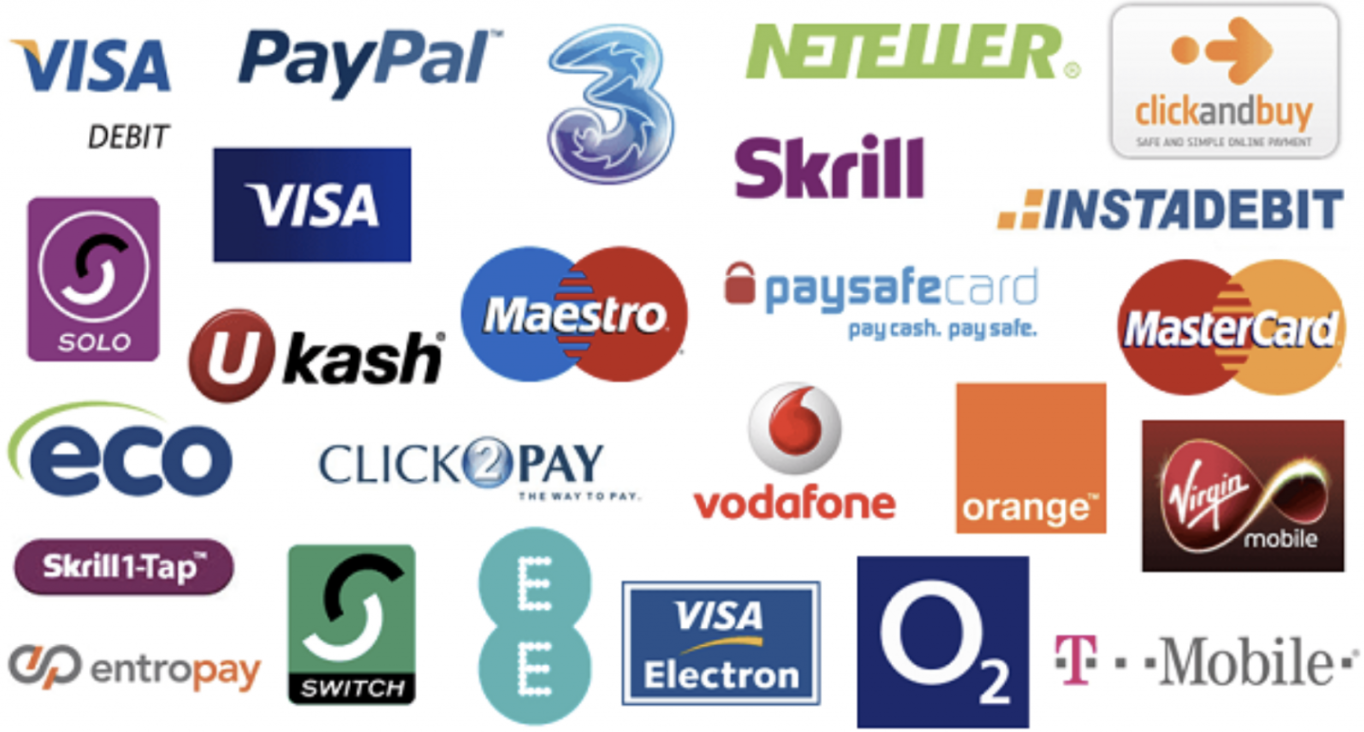 Most Popular Payment Methods at UK Online Casinos