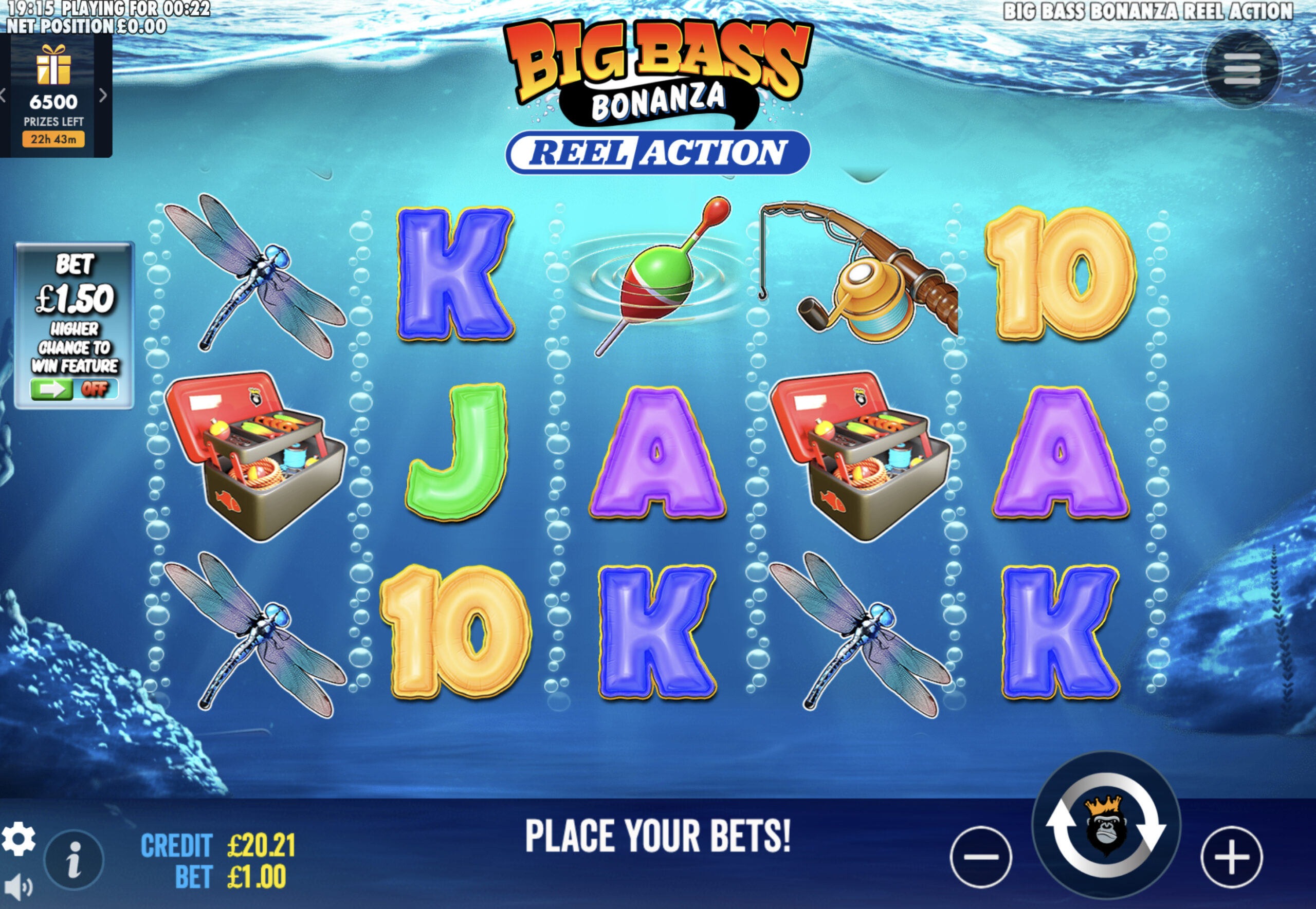Big Bass Reel Action slot reels