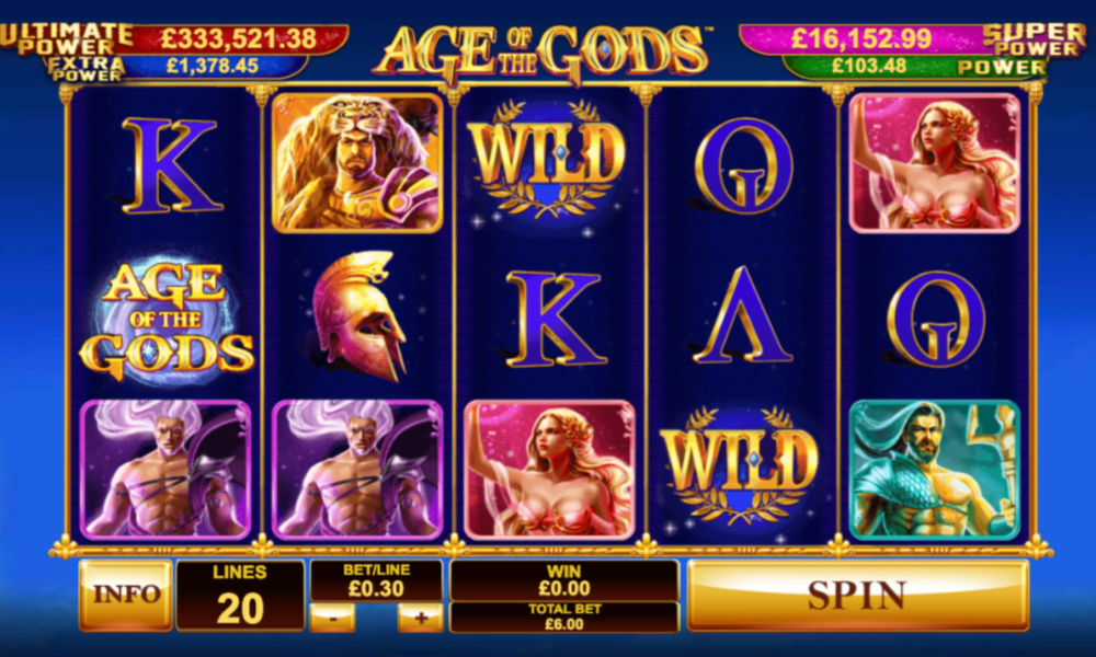 Age Of The Gods Slot Playtech