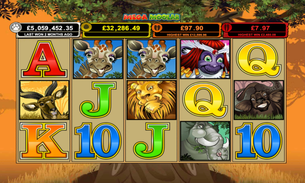 Mega Moolah slot Microgaming