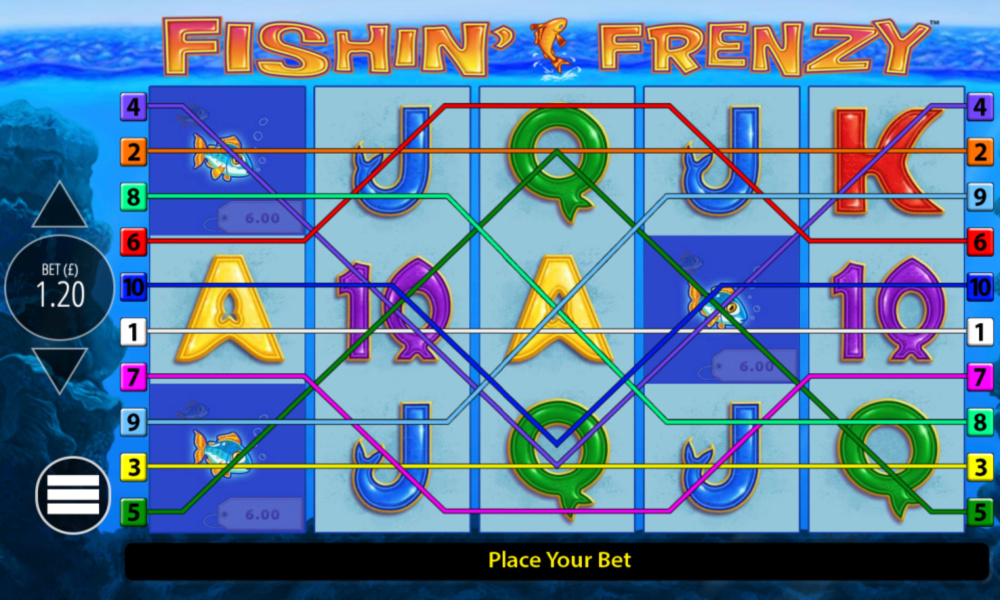 Blueprint Fishin' Frenzy Slot