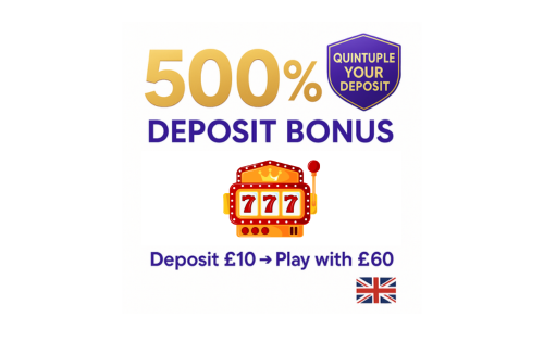 500 deposit bonus graphic