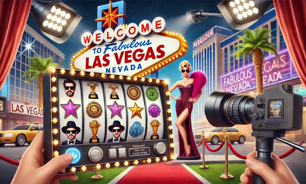 Celebrity Las Vegas themed online slots image