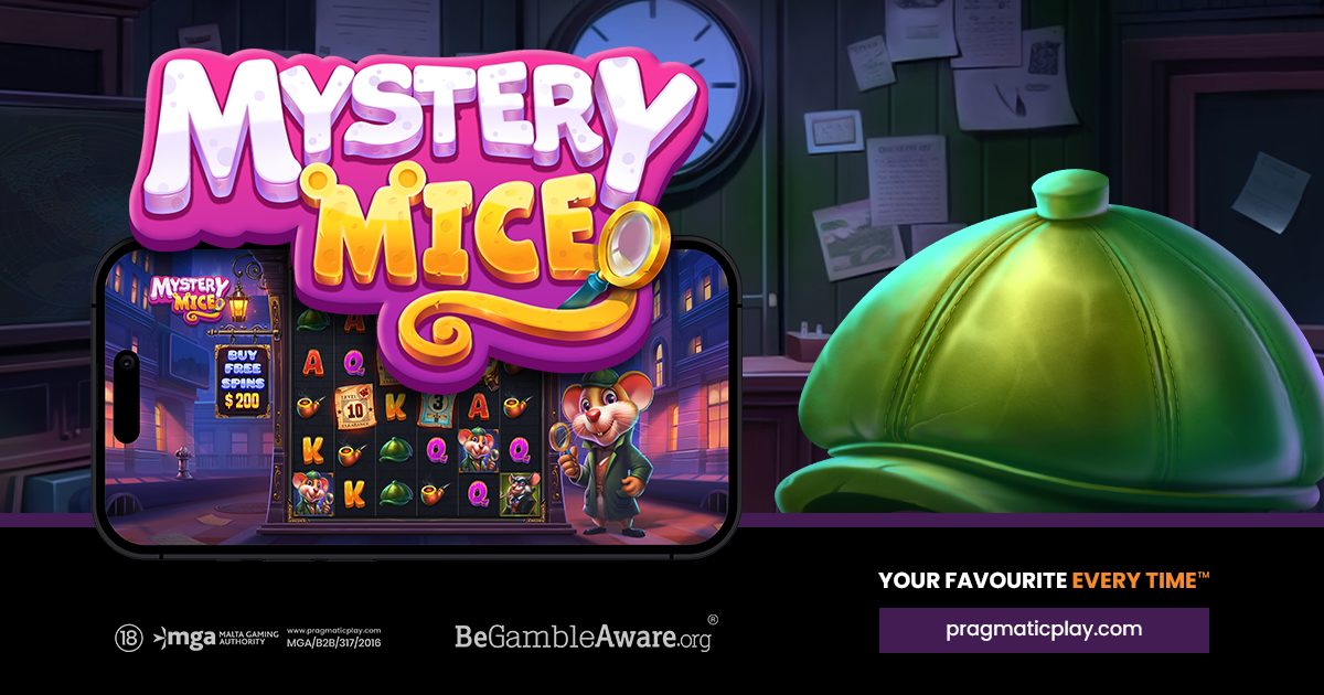 Rodent Sleuths are the Dish of the Day in Pragmatic Play's new Release Mystery Mice