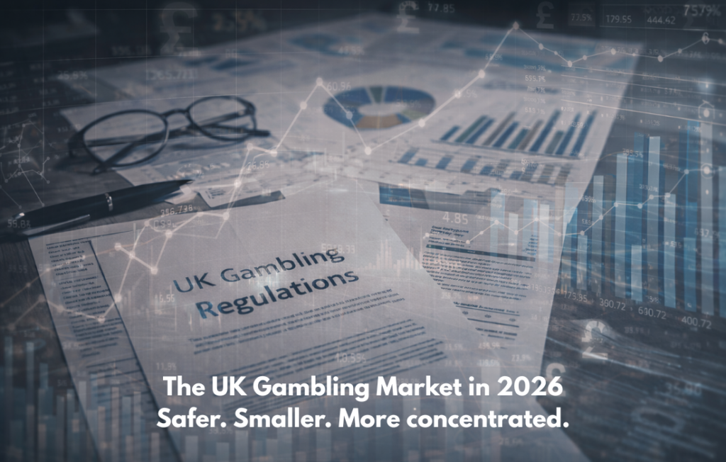 UK gambling market in 2026 showing impact of regulation and operator exits