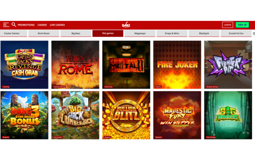 Barz Casino Games