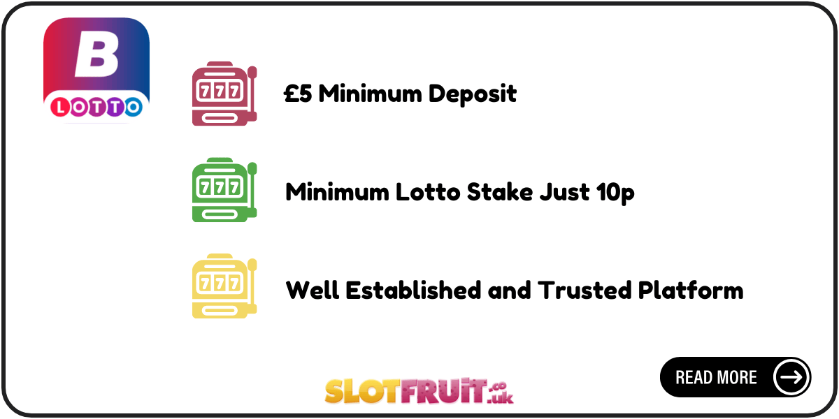 Betfred Lotto minimum deposit bonus graphic