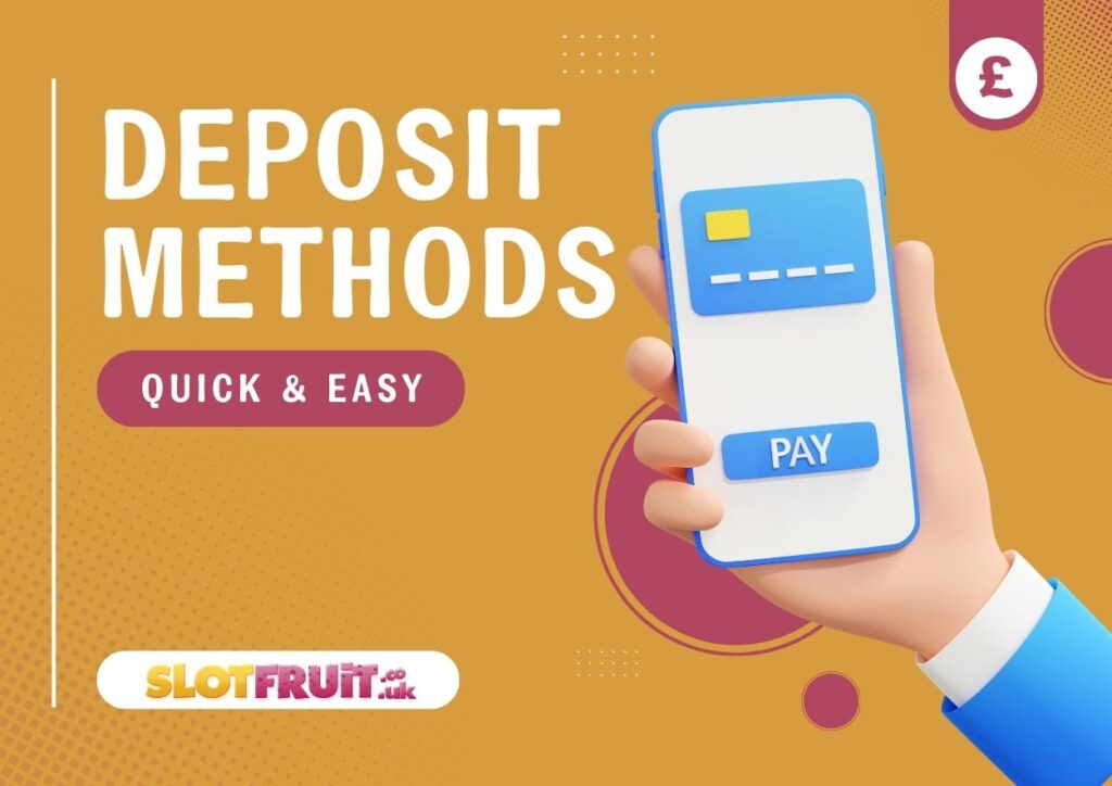 deposit methods for casino sites graphic