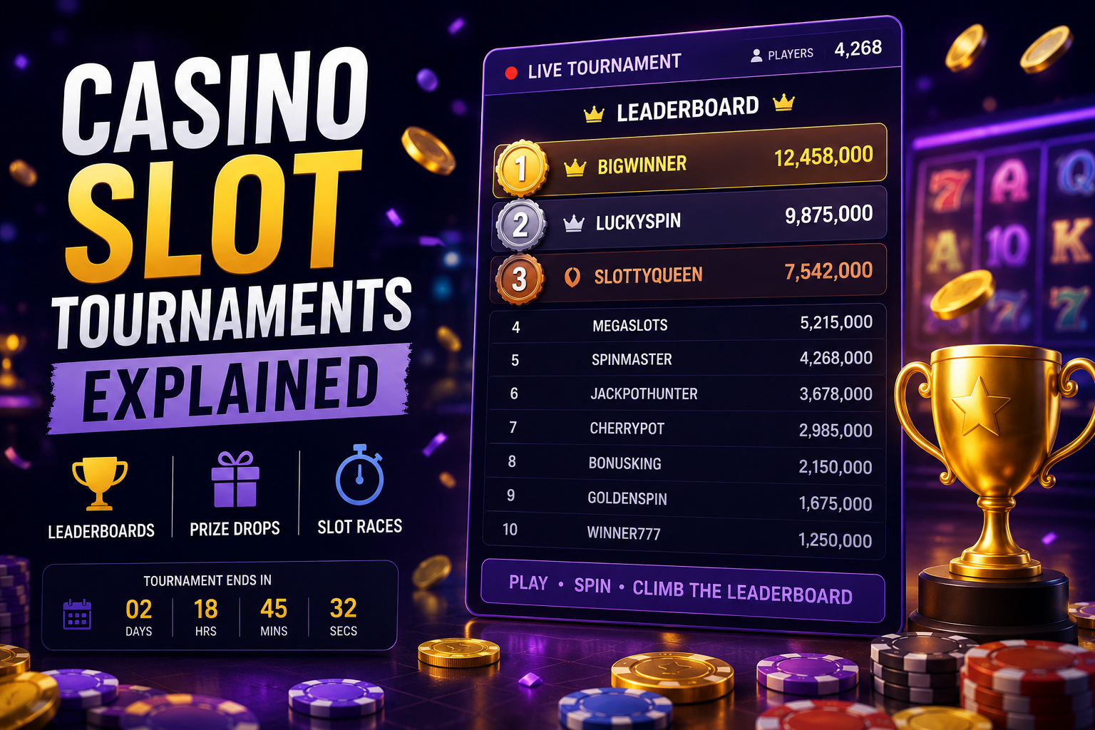 Casino Slot Tournaments Explained