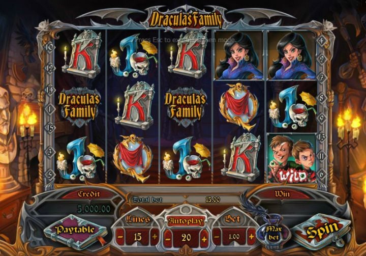 de confiance Dracula Casino bonus de fidélité bannière