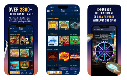 Dream Vegas mobile graphic