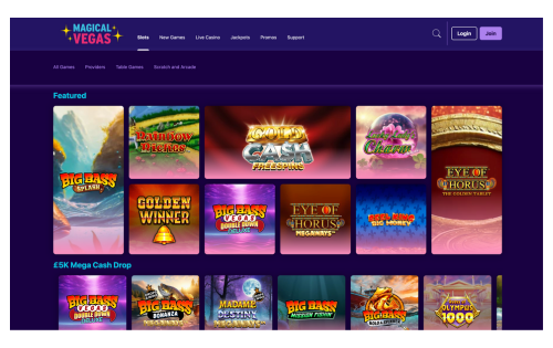 Magical Vegas Casino graphic