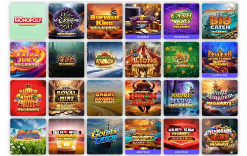 Megaways Slots at Mecca Games