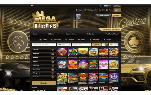 Mega Riches design