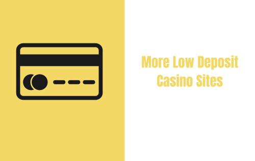 More low deposit casino sites graphic