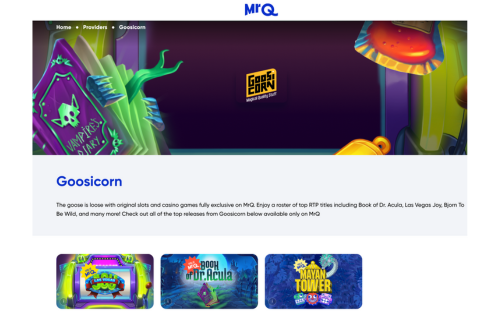 MrQ Casino exclusive slots