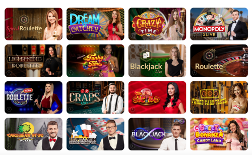 MrQ live casino games