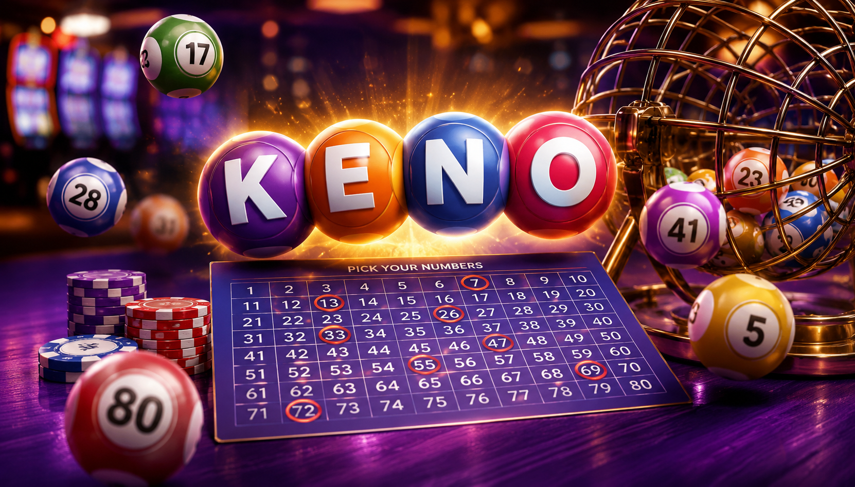 Online Keno Guide: How to Play Keno, Rules, Odds & Tips