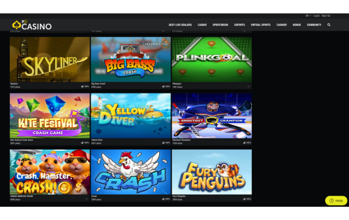 Pornhub Casino Instant Games