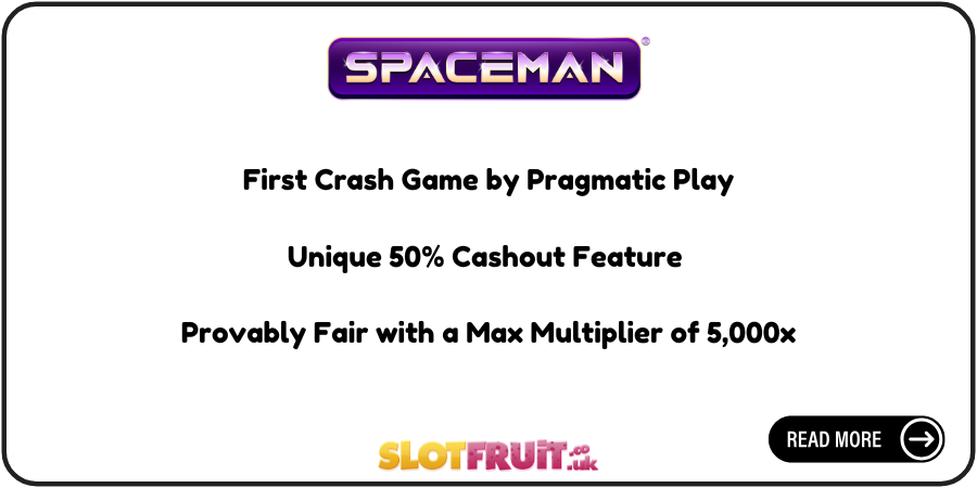 spaceman crash game graphic