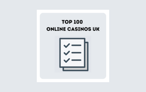 Top 100 casino sites graphic