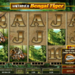 Untamed Bengal Tiger