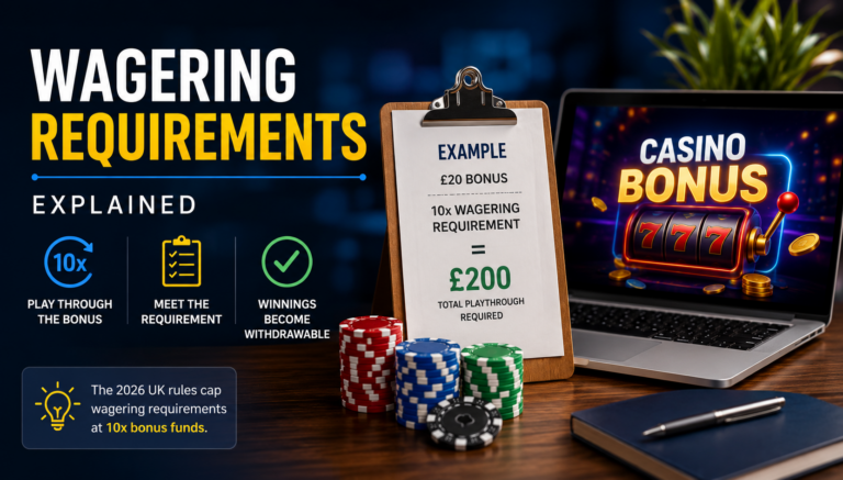 Wagering Requirements Explained: What the UK Bonus Rules Mean for Players